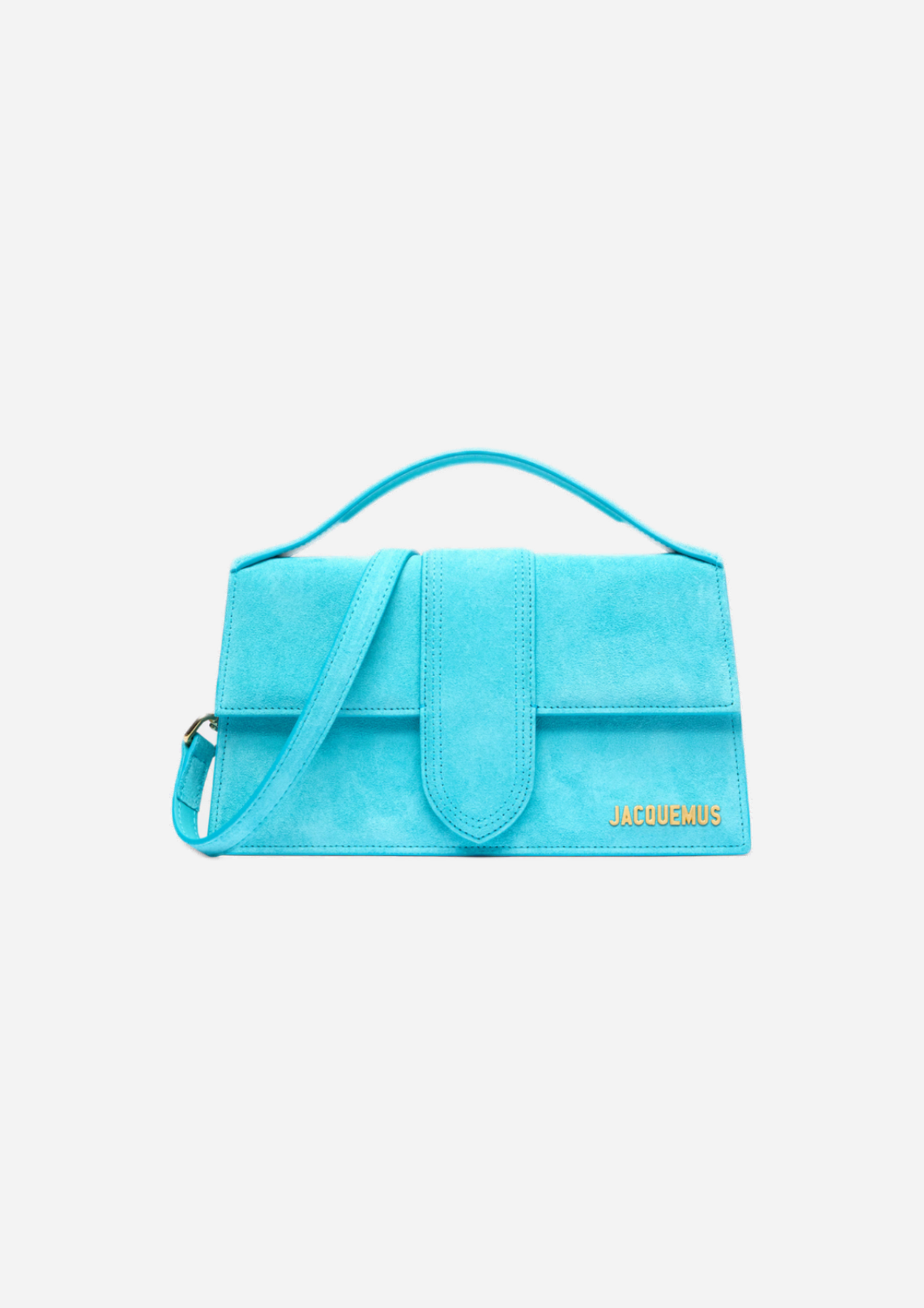 JACQUEMUS GRAND BAMBINO LIGHT TURQUOISE