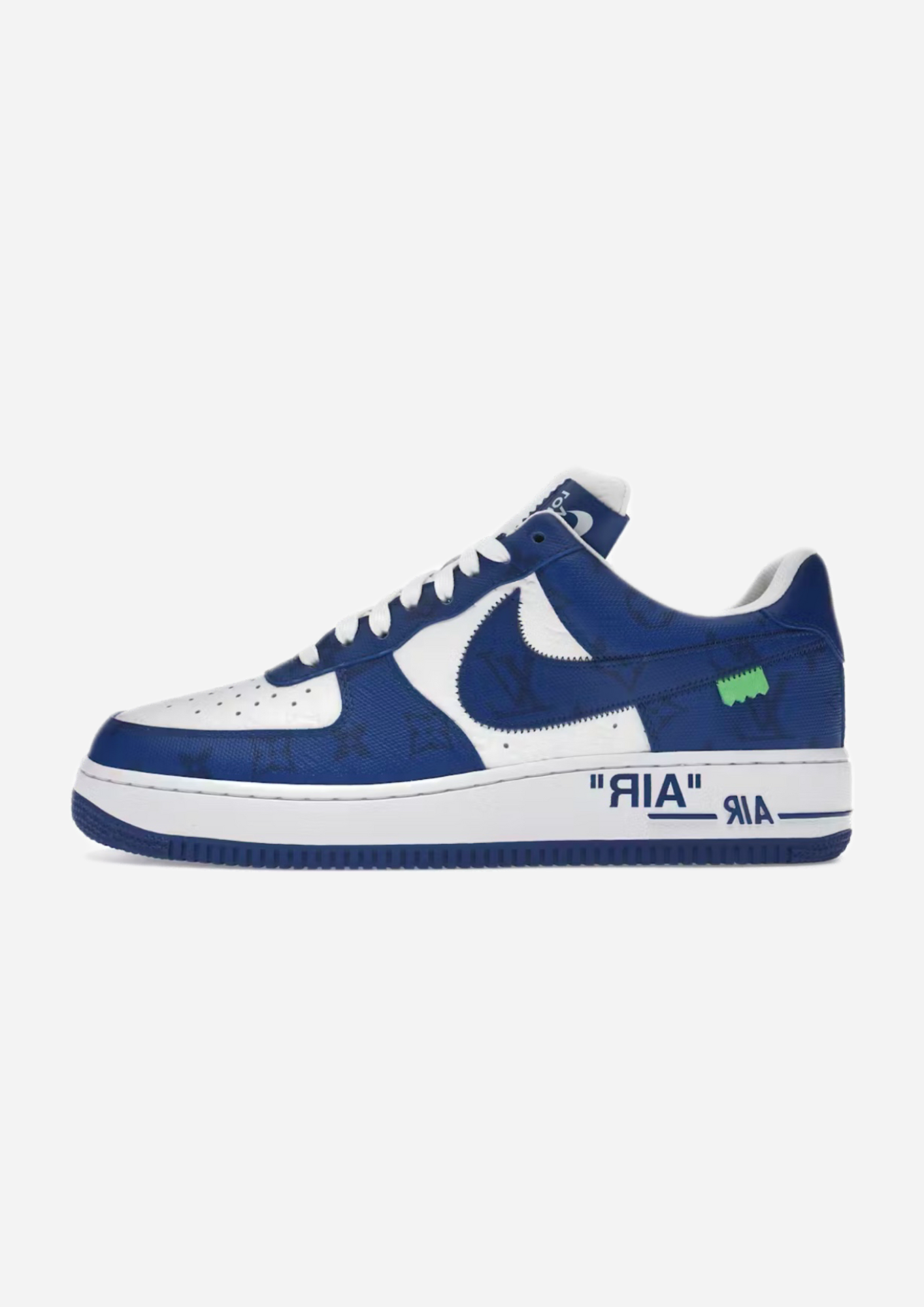 AIR FORCE 1 LOUIS VUITTON AV VIRGIL ABLOH BLÅ