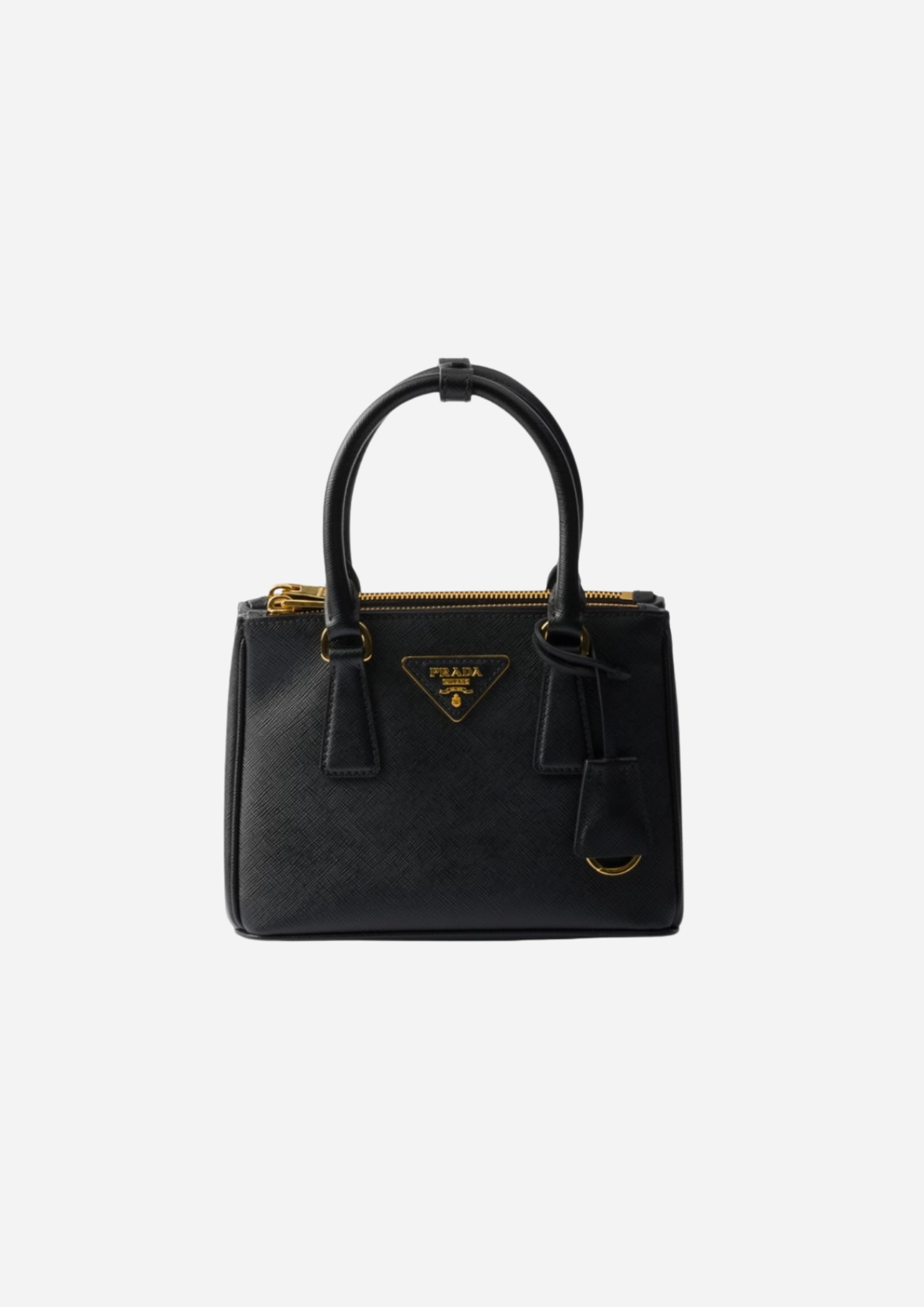 VÄSKA PRADA GALLERIA MINI I SAFFIANO SVART
