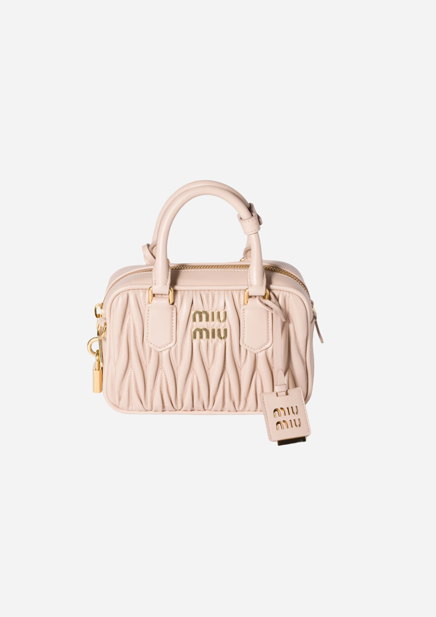 MIU MIU BORSA ARCADIE IN NAPPA MATELASSÉ SMALL CIPRIA