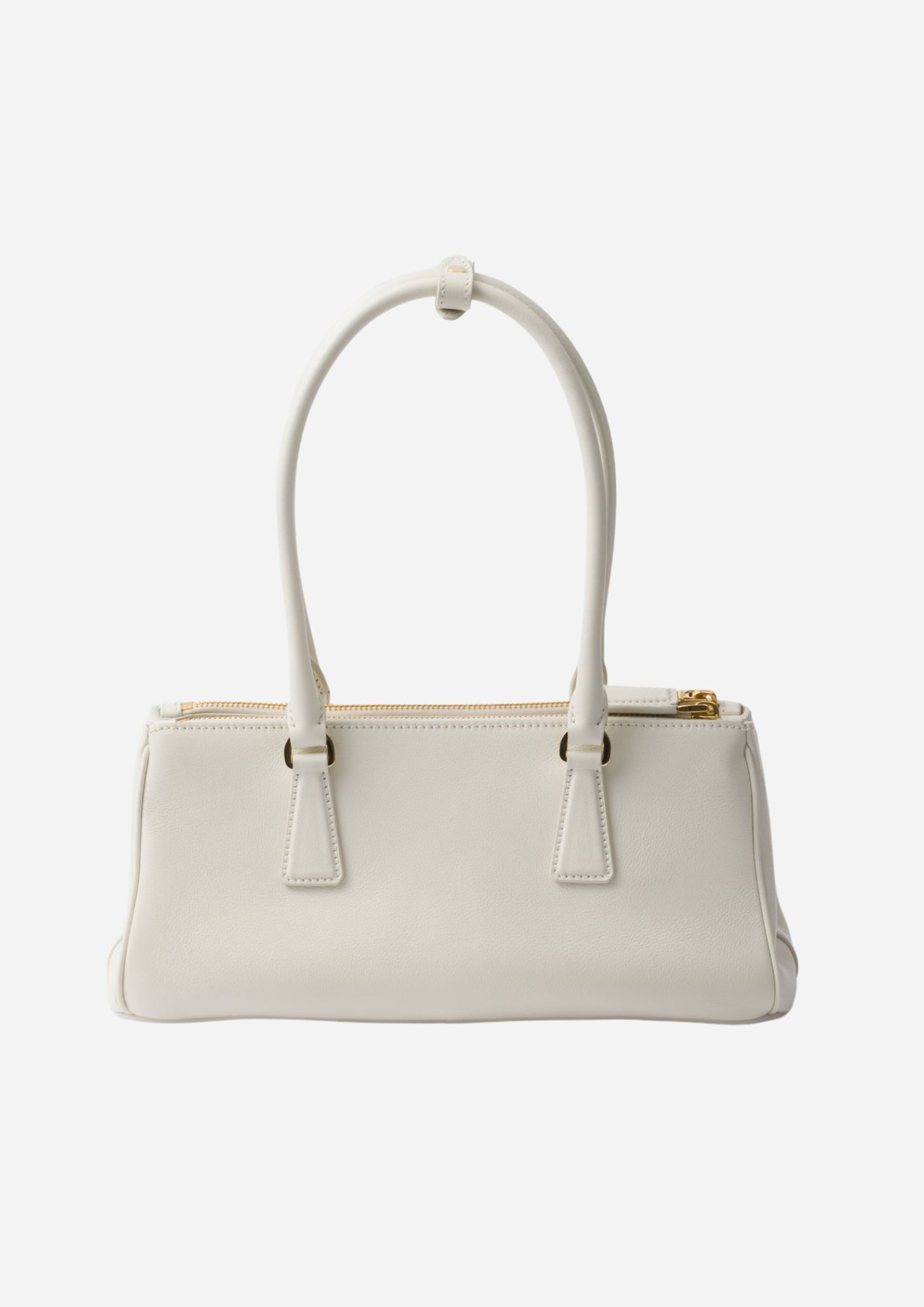 BORSA PRADA GALLERIA MEDIUM IN PELLE BIANCA