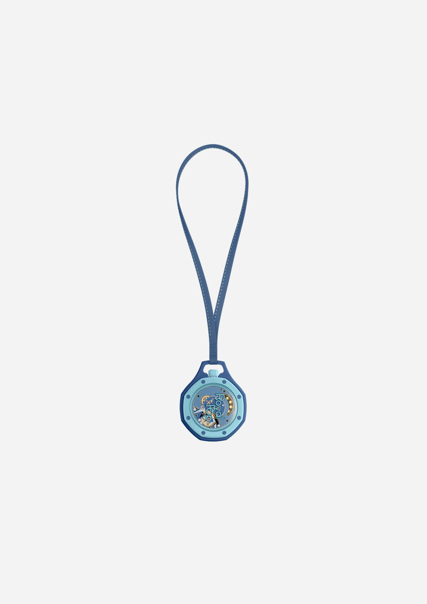 Audemars Piguet x Swatch Royal Pop LAN BA vista posteriore con cordino