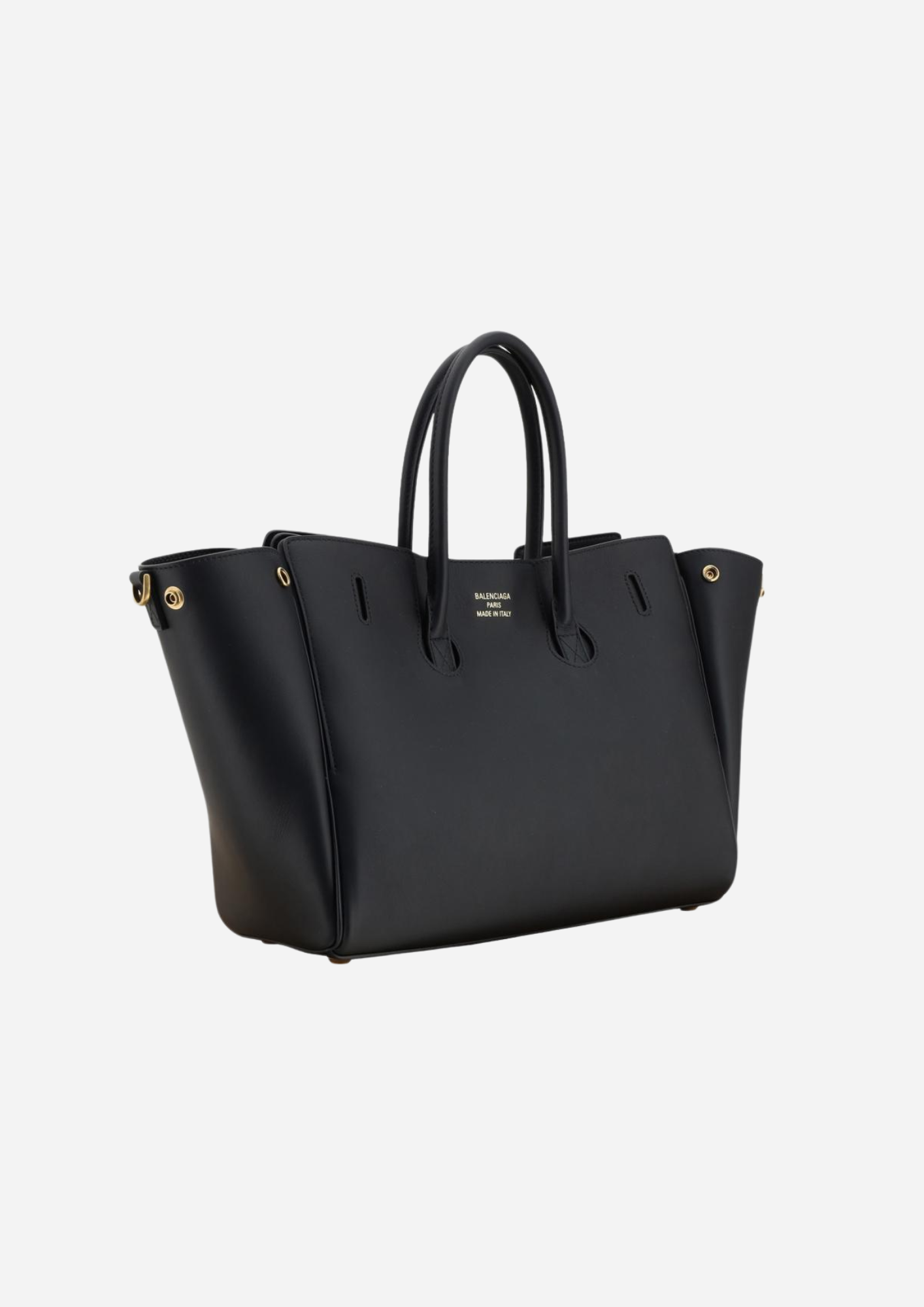 Balenciaga Bel Air Tote Grande nera vista posteriore