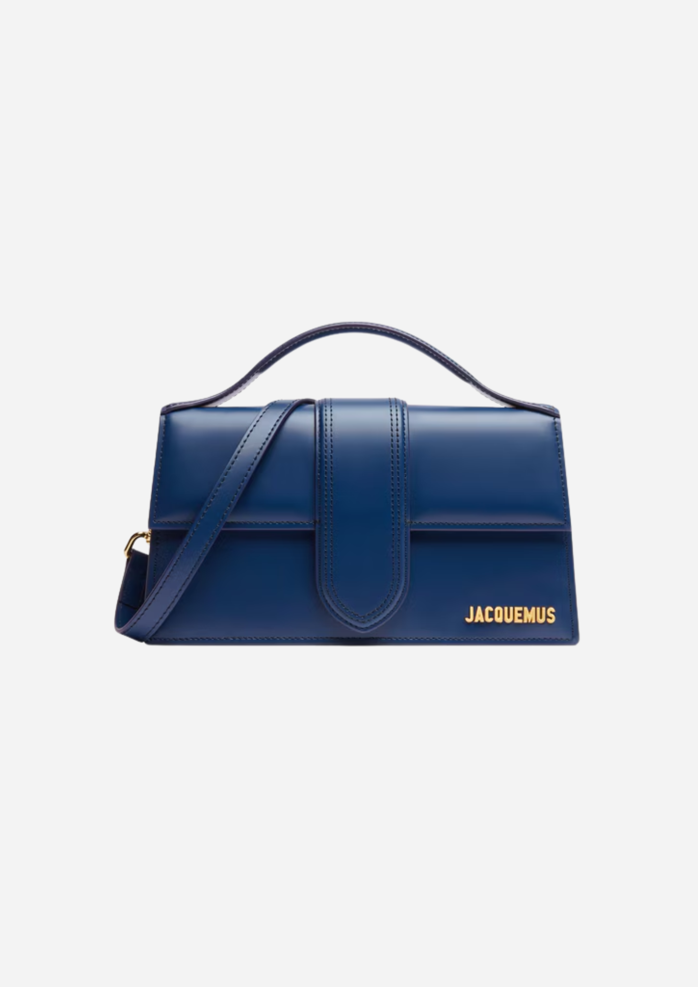 Jacquemus Le Grand Bambino Blu Navy, vista frontale
