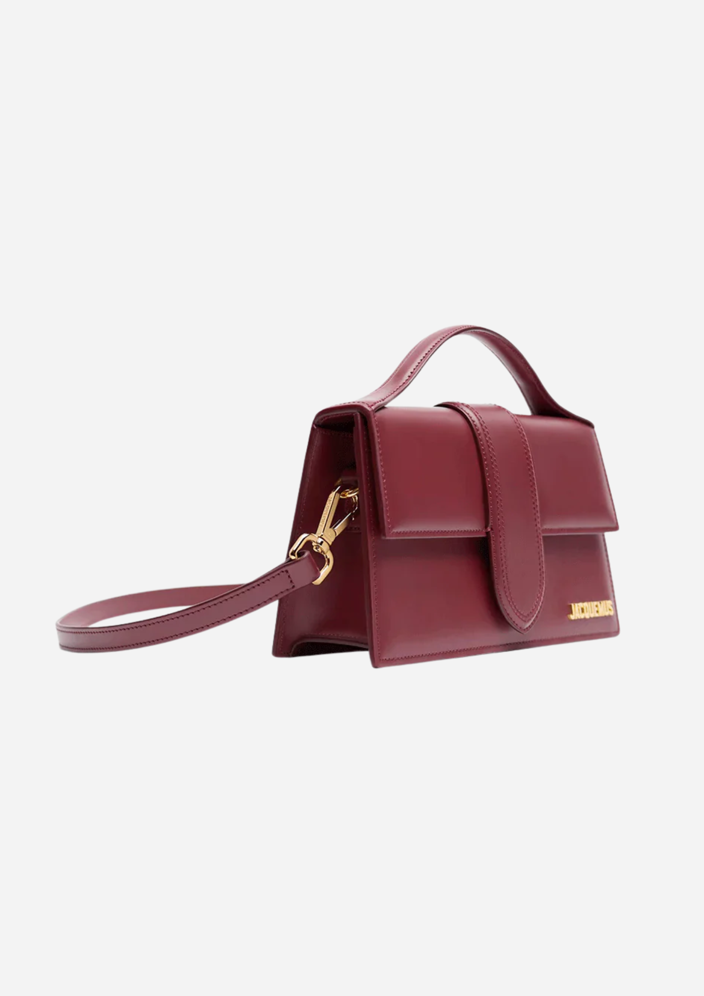 Jacquemus Le Grand Bambino Bordeaux, vista posteriore