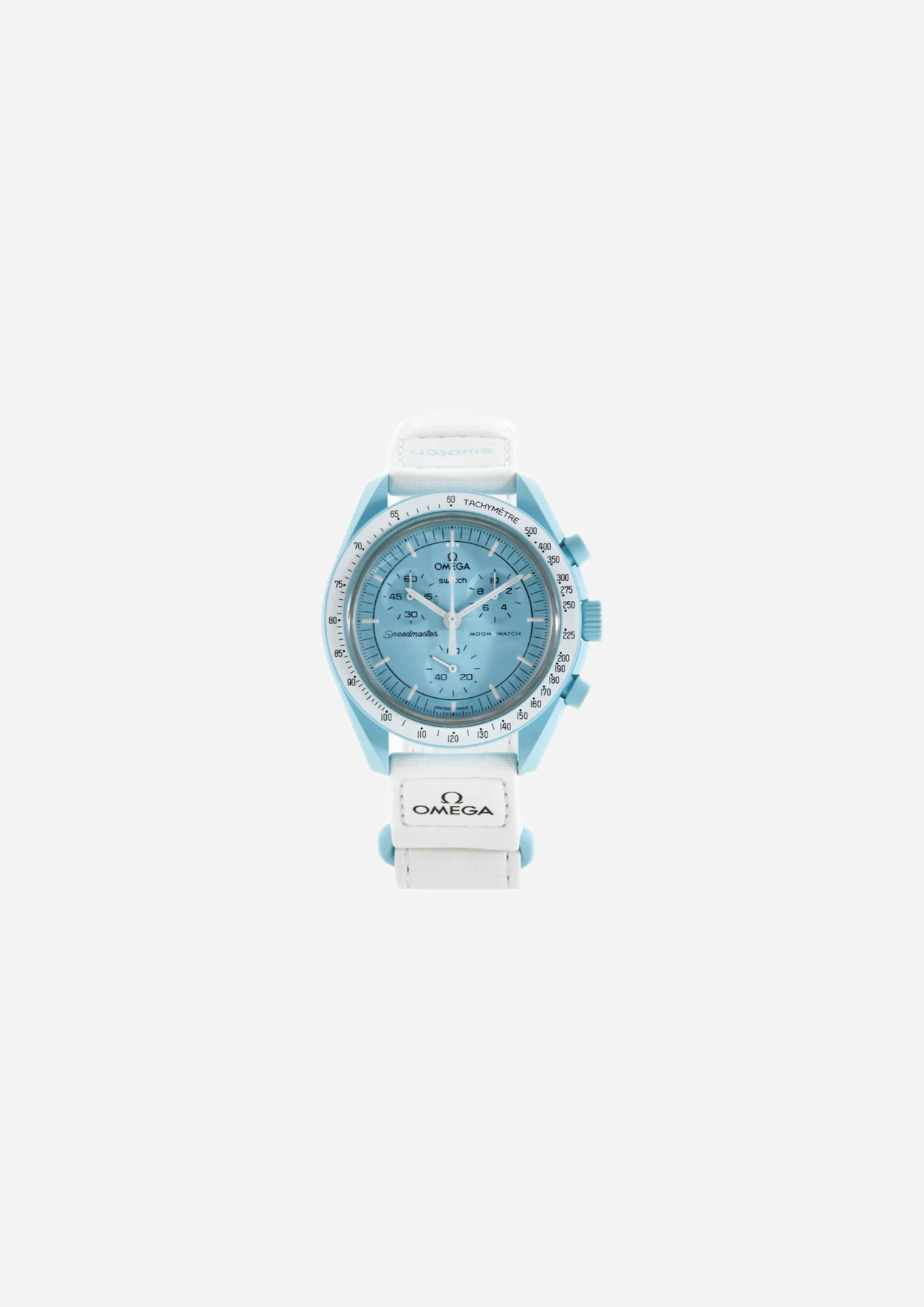 OMEGA x Swatch MoonSwatch Mission to Uranus SO33L100 vista frontale