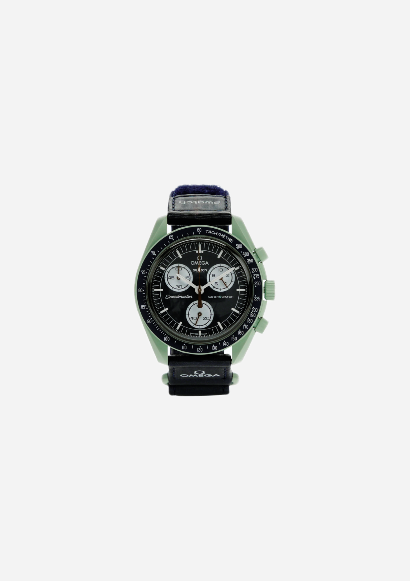 OMEGA x Swatch MoonSwatch Mission on Earth SO33G100 vista frontale