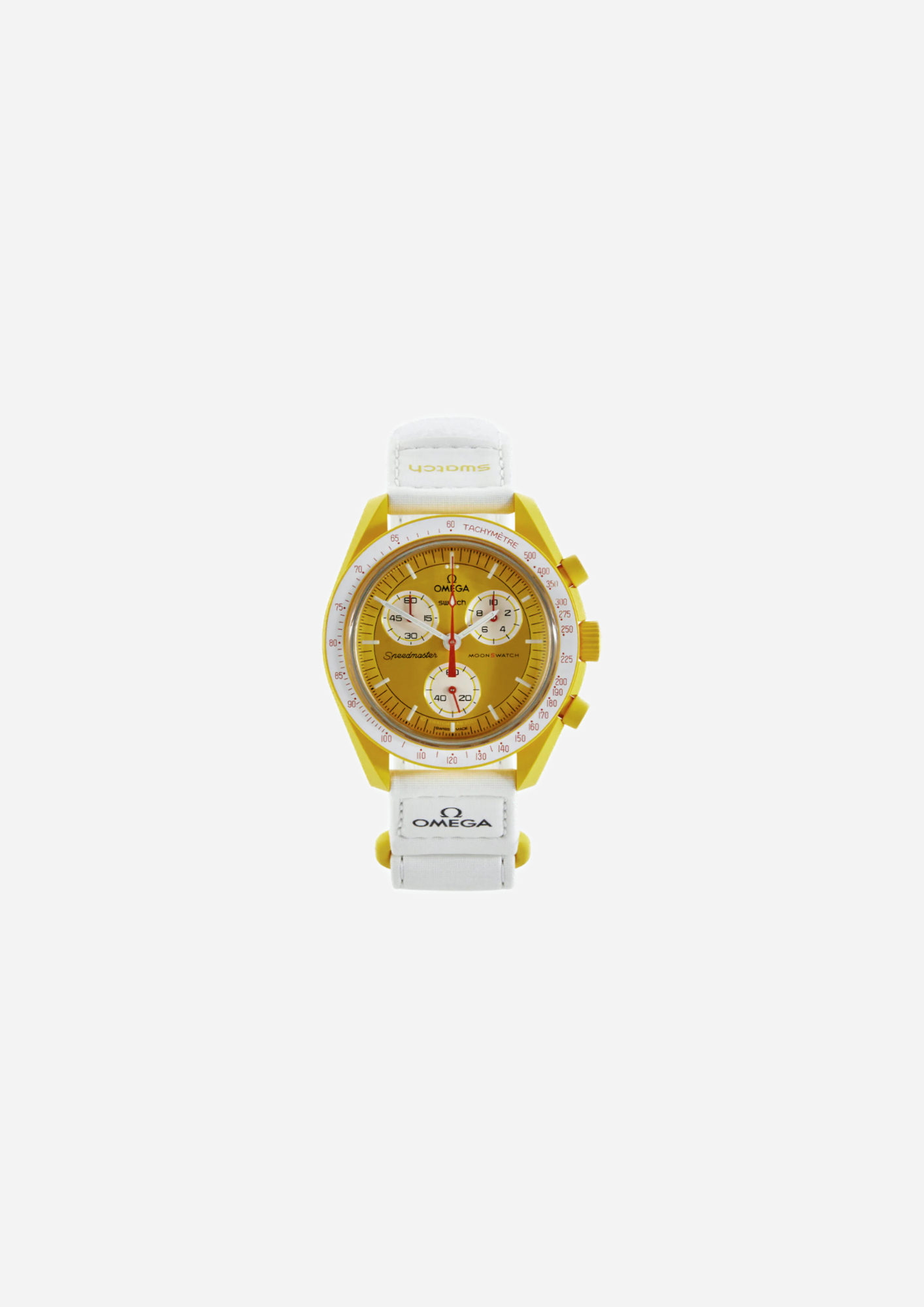 OMEGA x Swatch MoonSwatch Mission to the Sun SO33J100 vista frontale