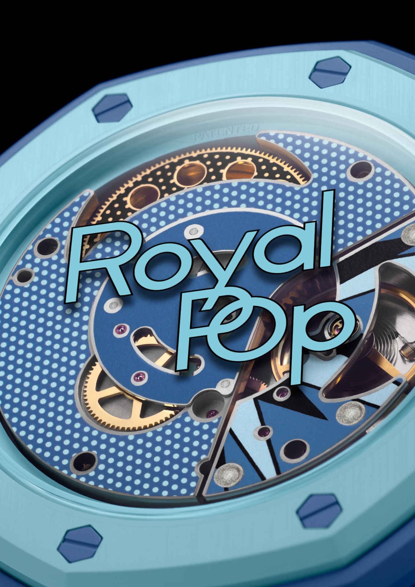 Fondello trasparente del Royal Pop LAN BA con movimento SISTEM51