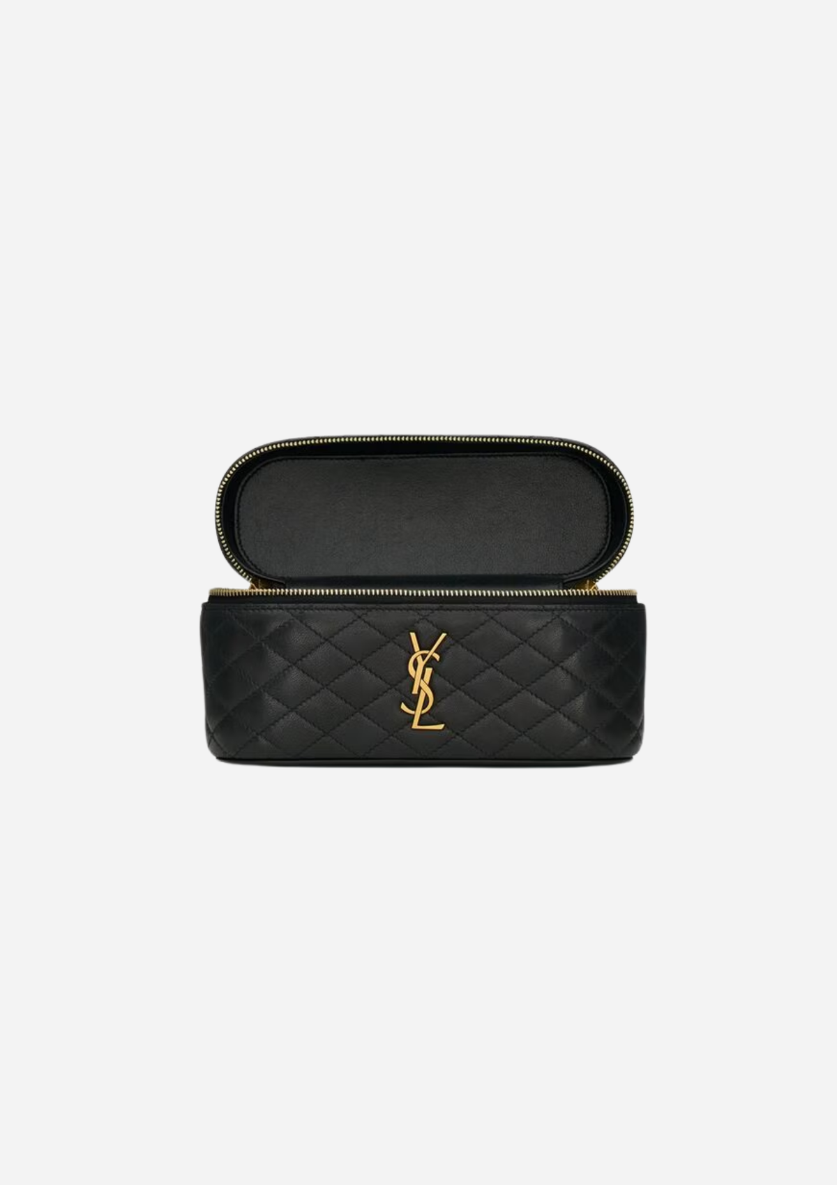 Saint Laurent Gaby Vanity Media Nera, indossata